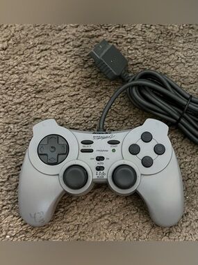 PlayStation One Barracuda 2 gray controller tested